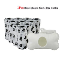 Pet Poop Bag Solid Color Printed Pet Garbage Bag Clean Poop Bag Dog Walking Portable Poop Bag for Dogs Litter and Housewife Bags